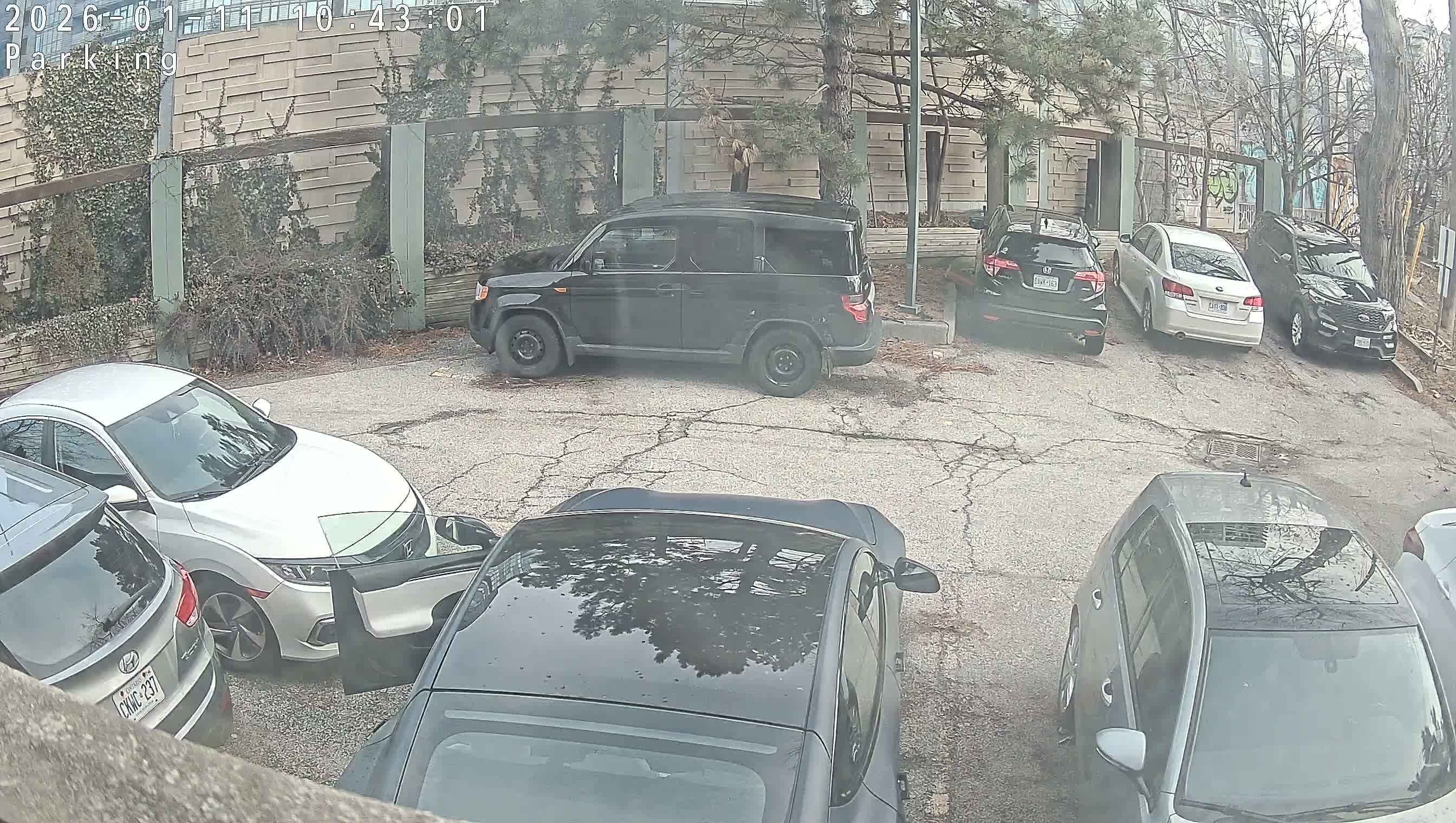 Can we park in the back?